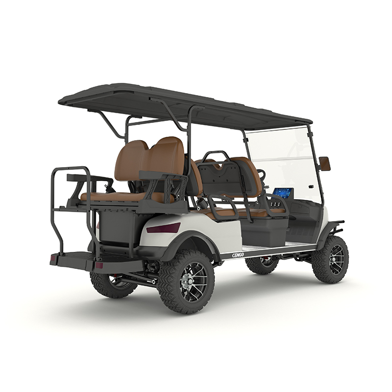 Industrial Best-Selling Golf Cart for Residential Communities Electric Vehicle with Low Energy Consumption
