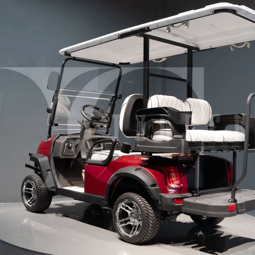 Customize Low Noise Golf Buggies 4 Seater Electric Golf Cart/Buggy for Residential Community Patrol