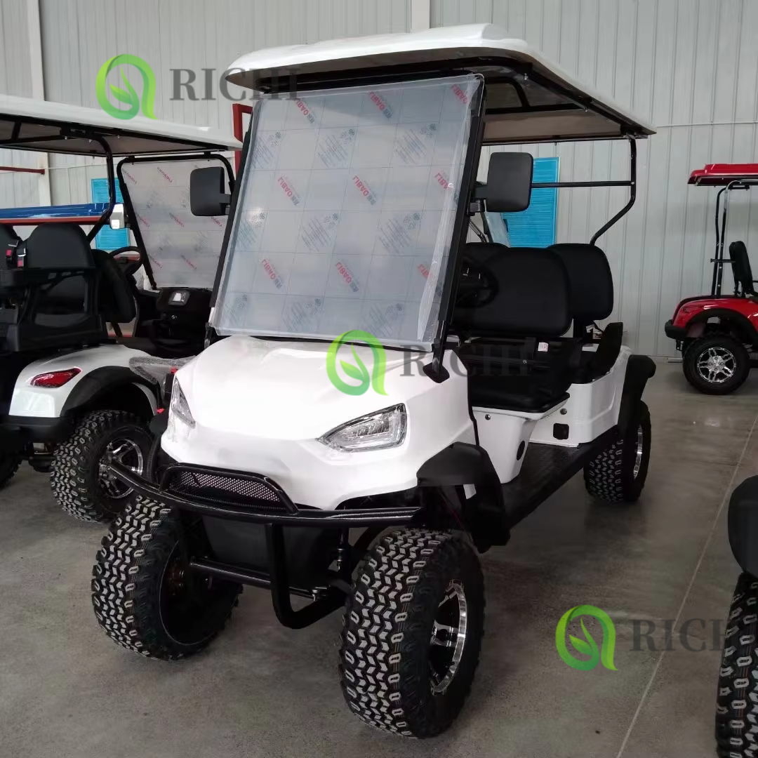 Popular Commercial Sightseeing Vehicle Lithium Electric Golf Cart Golf Buggy for Hotel Vintage Club Car