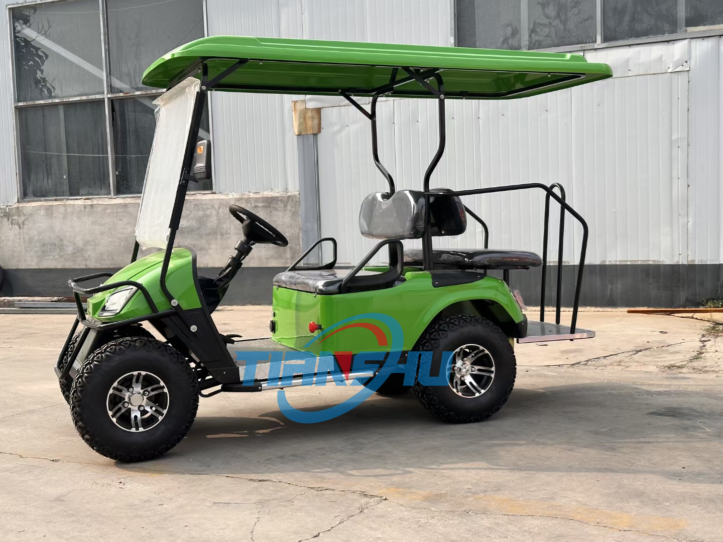 Club Car Autonomous Sightseeing Car 60Ah/48V Lithium Phosphate Battery Off Road Golf Cart Small Electric Golf Cart