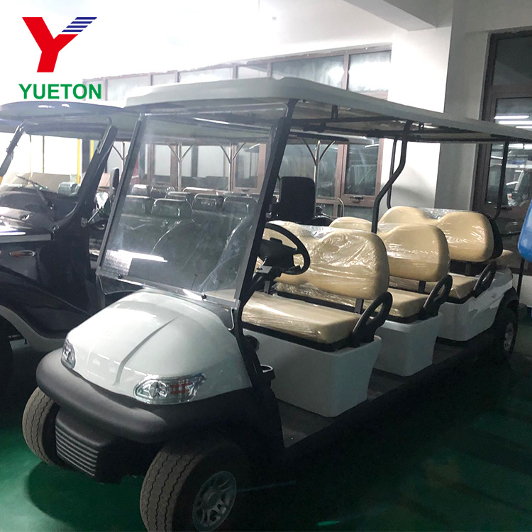 Factory Direct Price Battery 8 Seats Luxury Electric Sightseeing Car Golf Cart Club Car