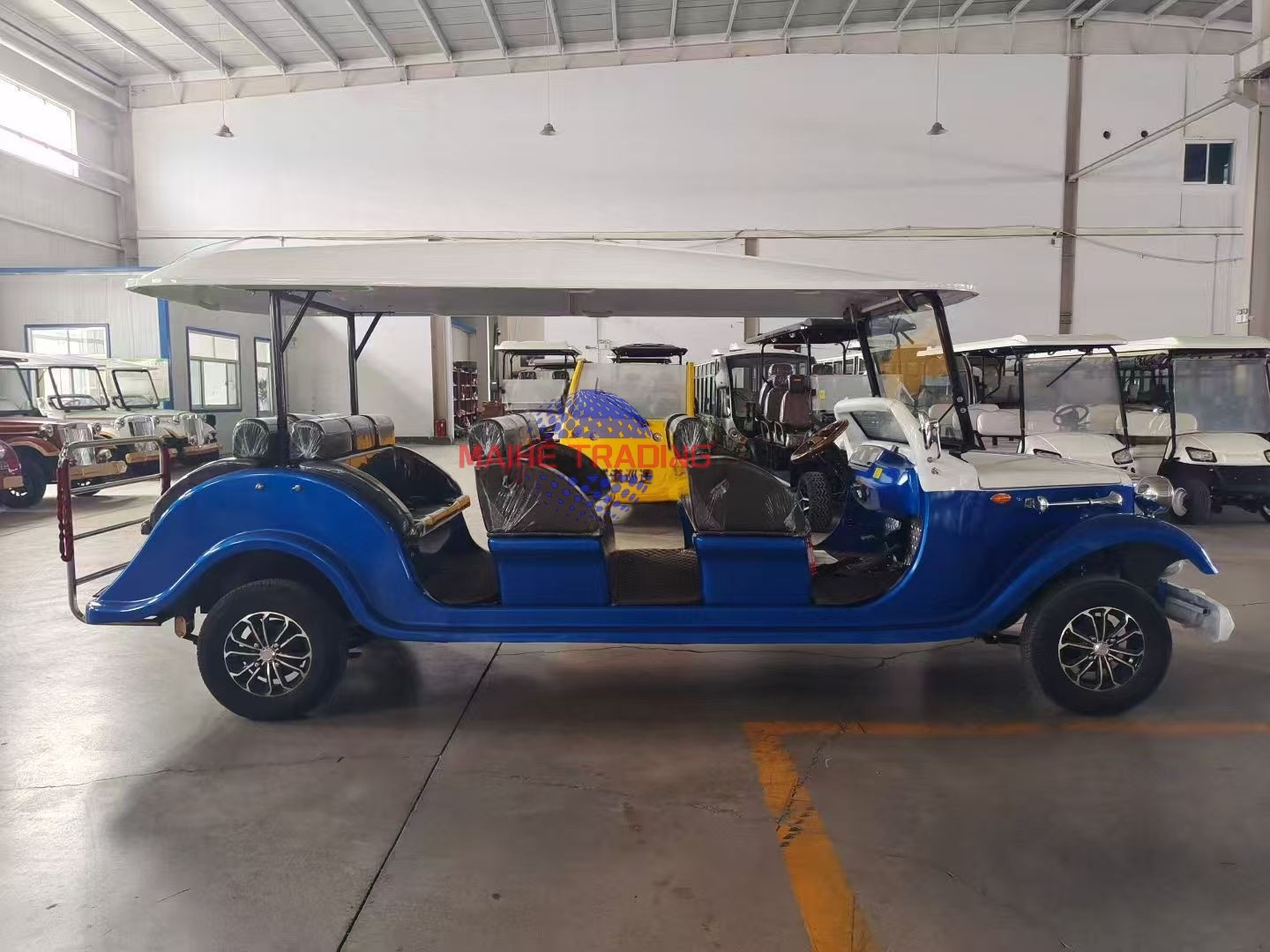 Customizable 2+2 4 Seater Electric Golf Cart Lithium Battery Utility Golf Car Factory Direct