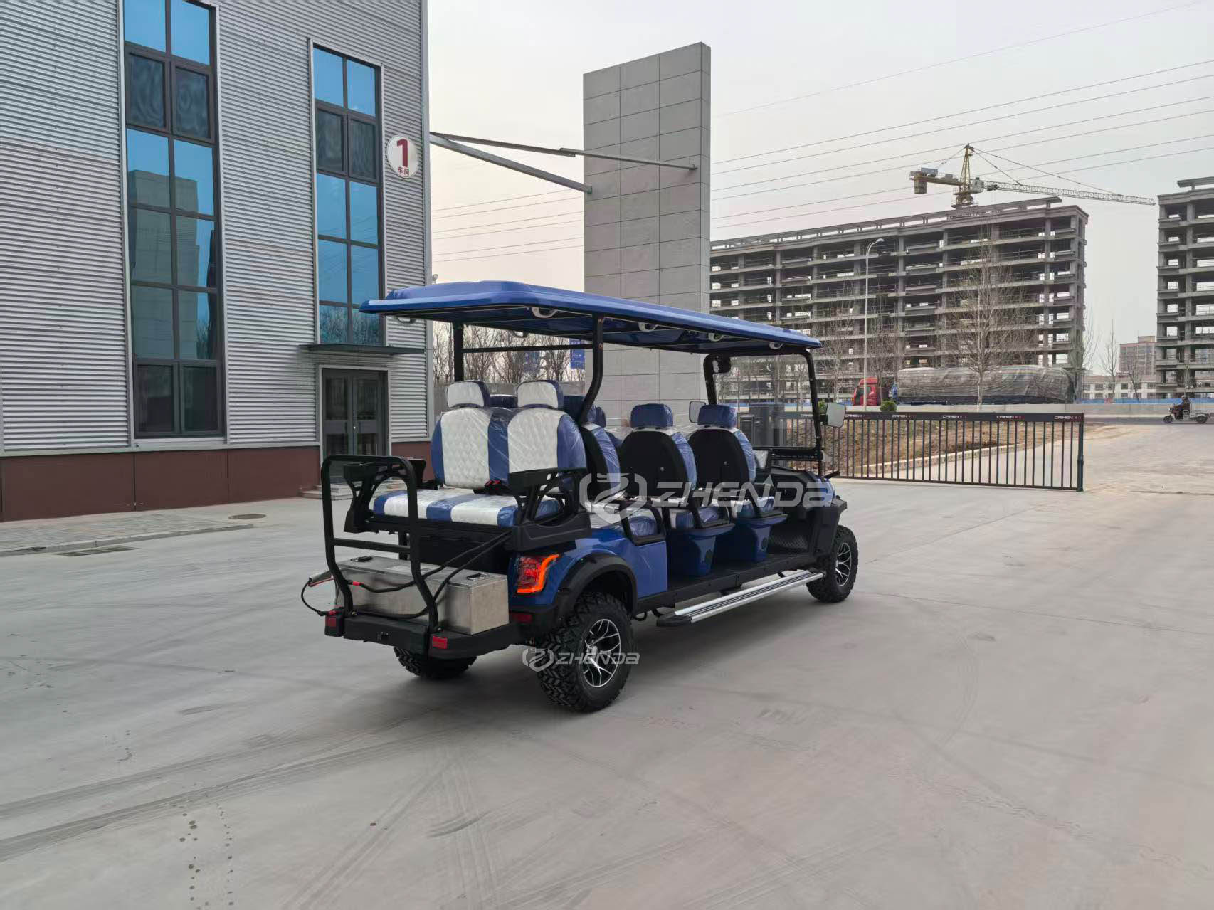 Golf Cart Side View