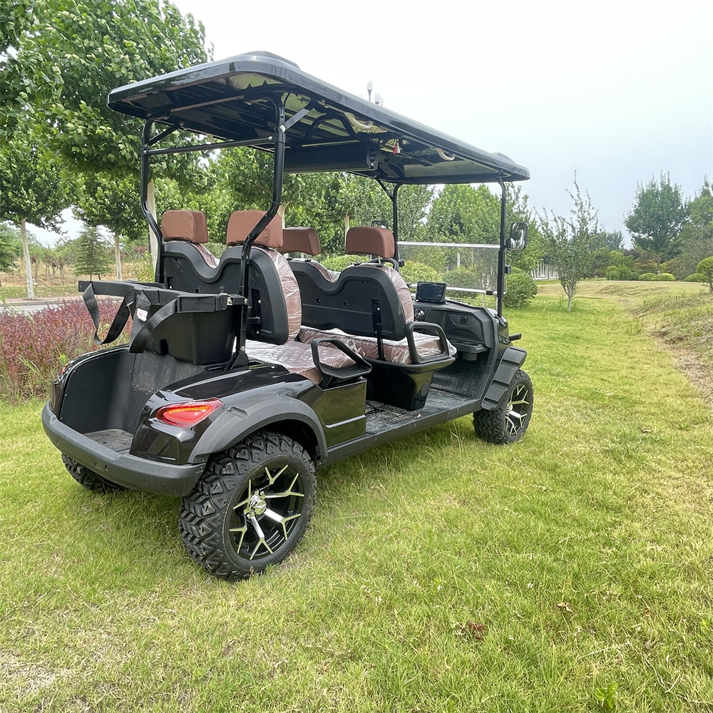 Four-Wheeled Scenic Tour Sightseeing Golf Car EV Vehicles Hotel Ferry Car Campus Reception Golf Cart