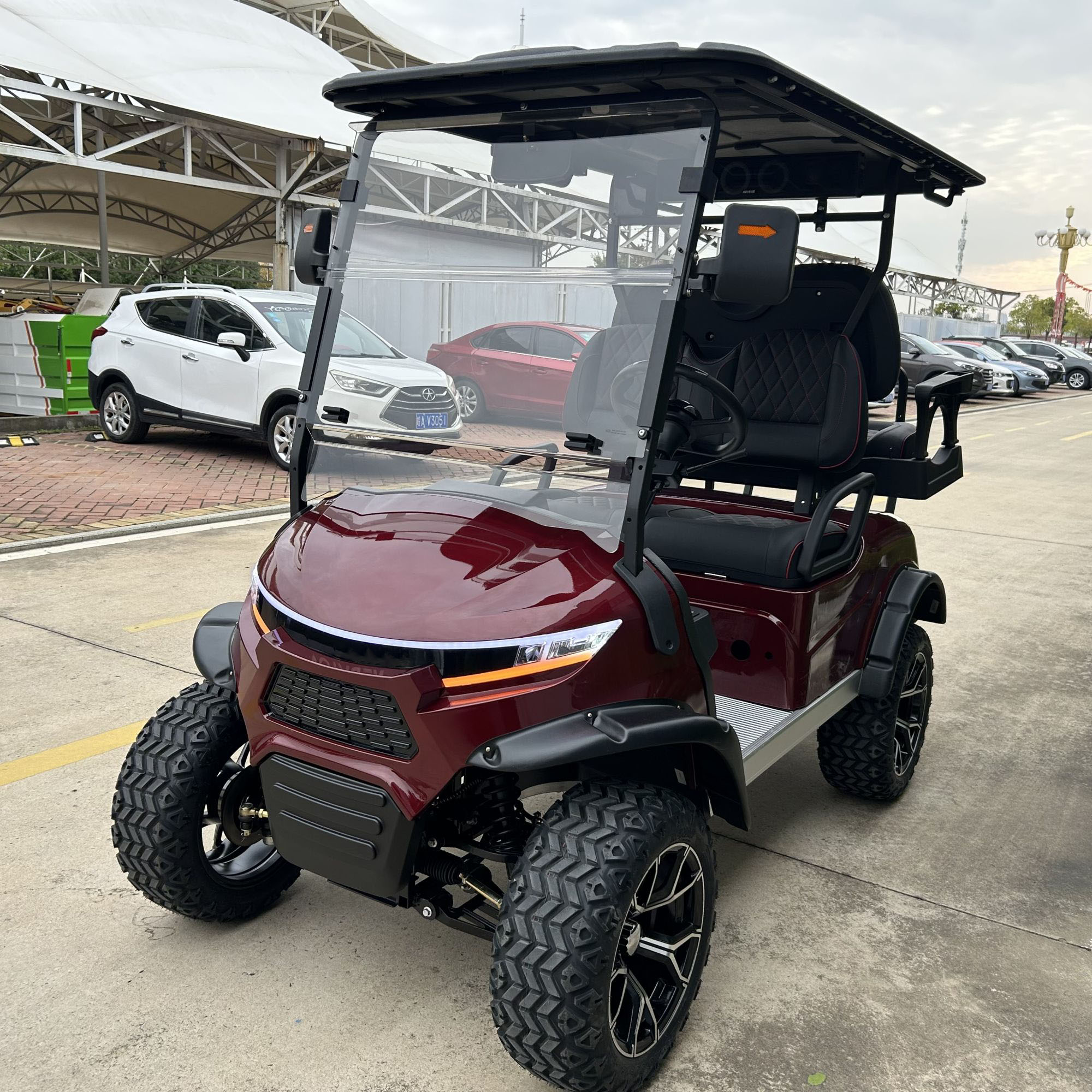Golf Cart Chassis Feature