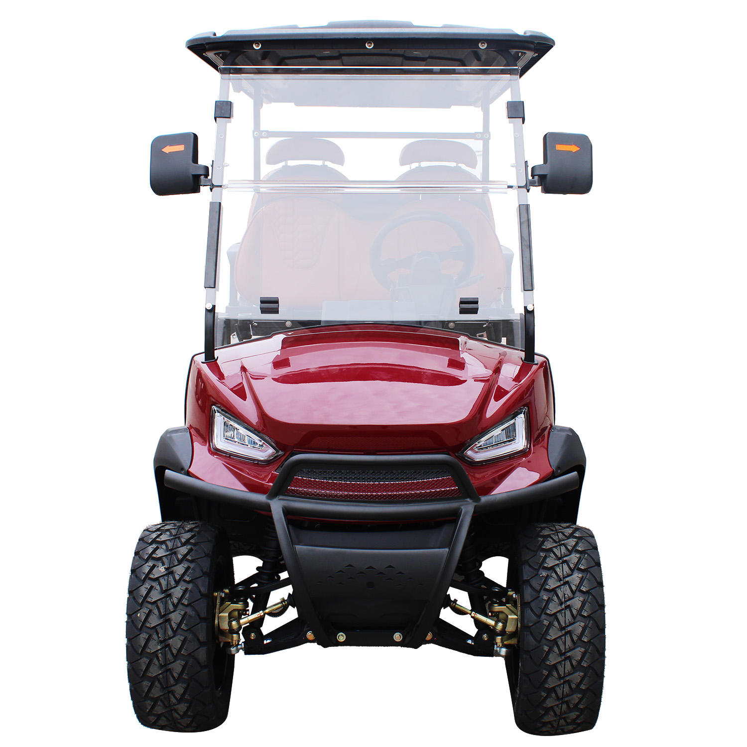 Electric Golf Cart Custom Golf Buggy 4 Seater Big Display Economical Sightseeing Tourism and Rentals