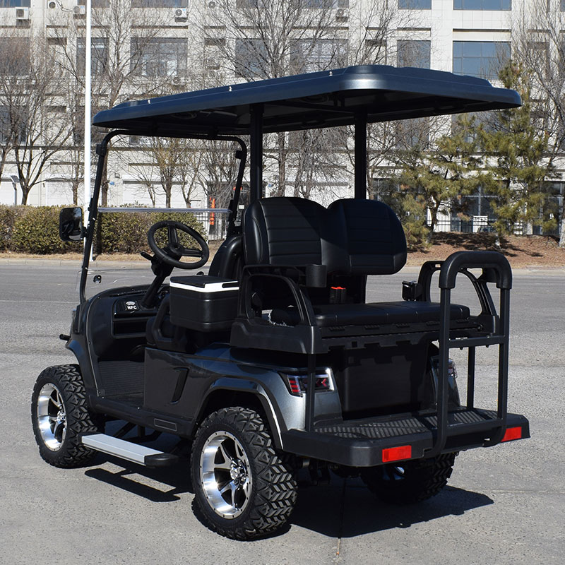 Factory Direct New Energy Four-Wheel Electric Golf Carts Mini Sightseeing Vehicles 48V/72V 30-50Km 60-80km Range 3-4 Seats