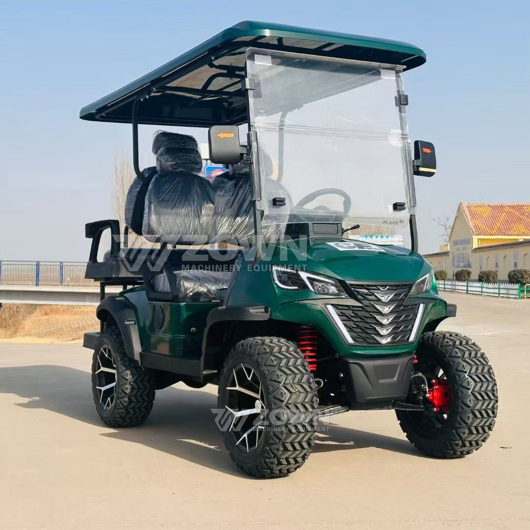China Wholesale ZOWN Electric Golf Cart Battery Voltage Customization 48V CE Certified 30-50Km/h 90km Driving Mileage