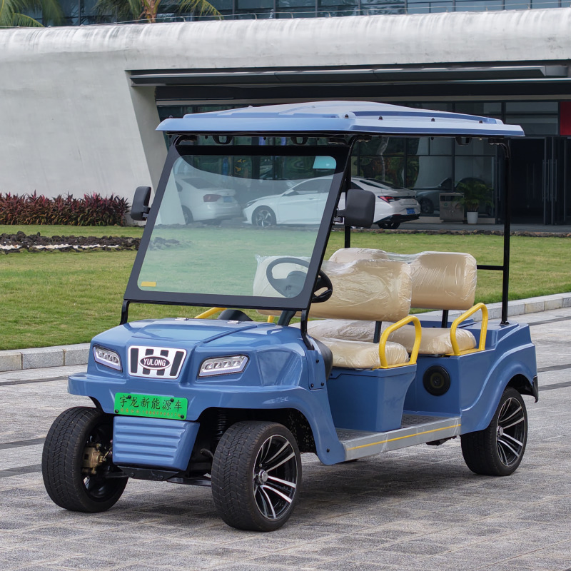 Malaysia Community Golf Cart with Low-Speed Safety Mode and Silent Design