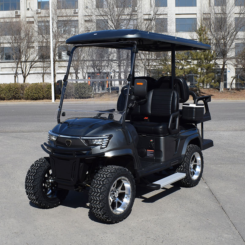 Factory Direct New Energy Four-Wheel Electric Golf Carts Mini Sightseeing Vehicles 48V/72V 30-50Km 60-80km Range 3-4 Seats