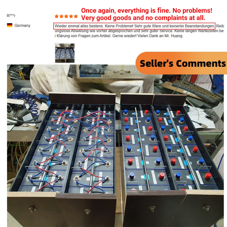 Blcakcell Lifepo4 Battery 280ah Akku 3.2v E Bike Lifepo4 Cell Solar Battery Lithium Ion Batteries for Golf Cart