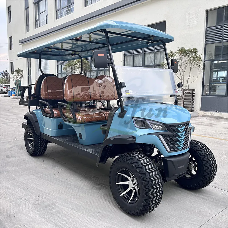 2024 China Manufacturer Factory Spot Product Community Transport Golf Cart Multiple Function Standard Colors Golf Cart