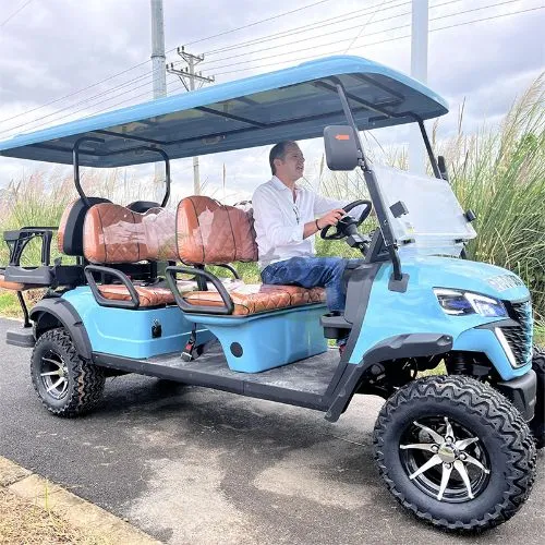 2024 China Manufacturer Factory Spot Product Community Transport Golf Cart Multiple Function Standard Colors Golf Cart
