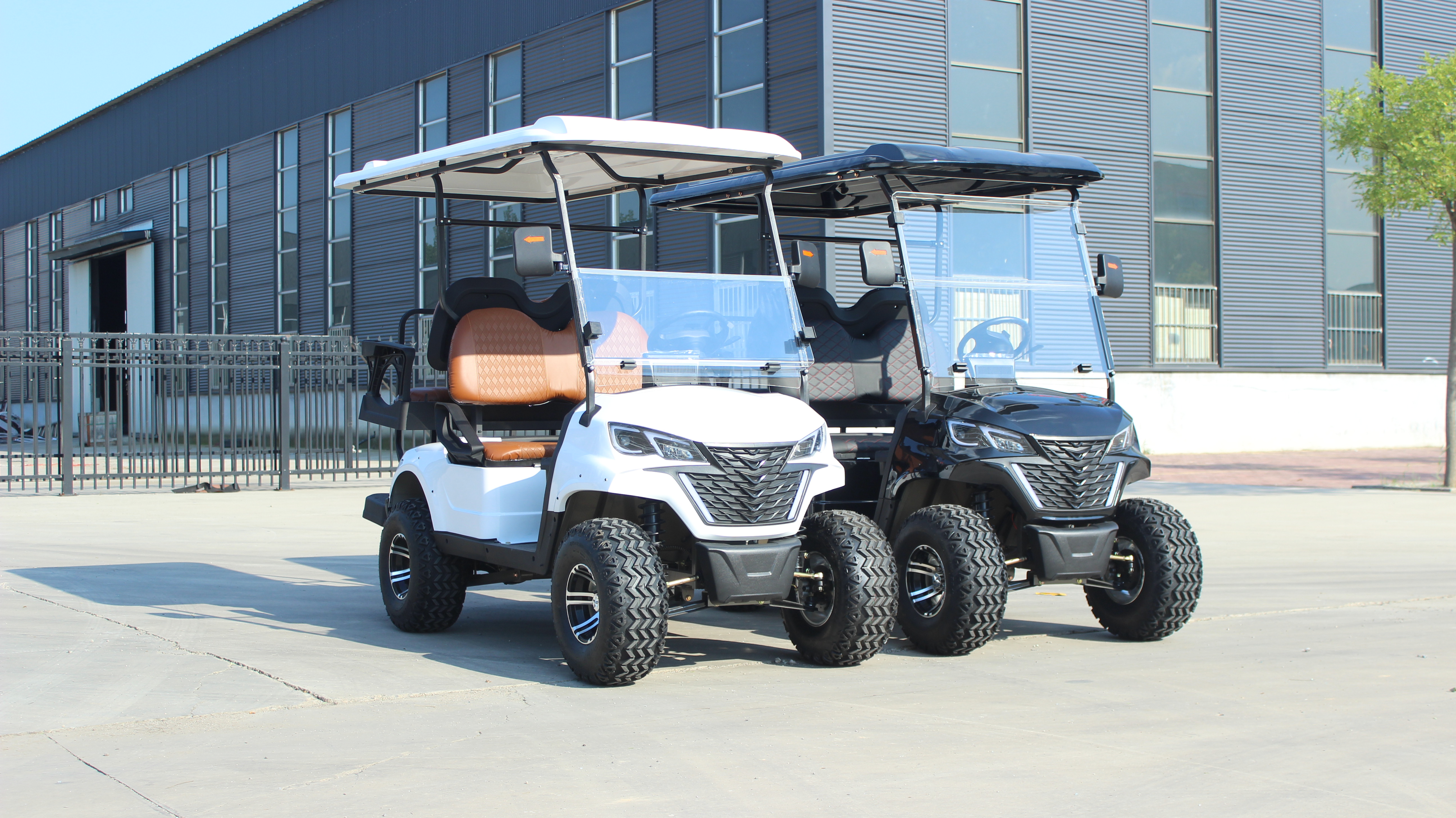 WELIFTRICH 2025 New Electric Off-Road Ez Golf Go Truck Golf Cart 5-6 Seats 72V 30-50Km/h 90km Range