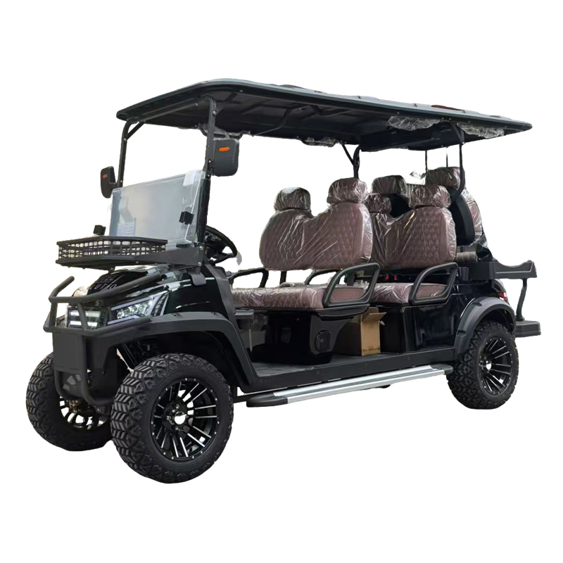 Factory Sales New Electric Golf Cart 6 Seats 4 Wheel Off-Road Vehicle 30-50Km/h Speed 90km Range 48V/60V/72V Battery CE/Eec