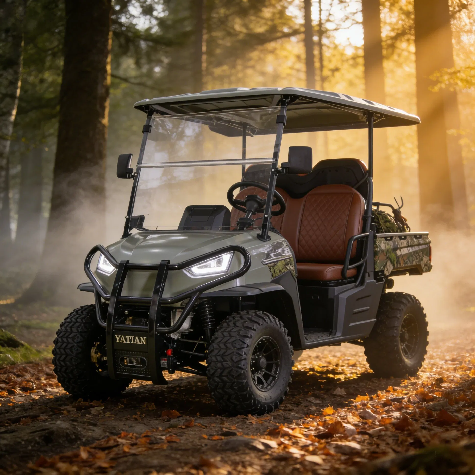 4-Seater 4WD off-Road Electric Golf Cart - Hunting, Tour &amp; Community Use