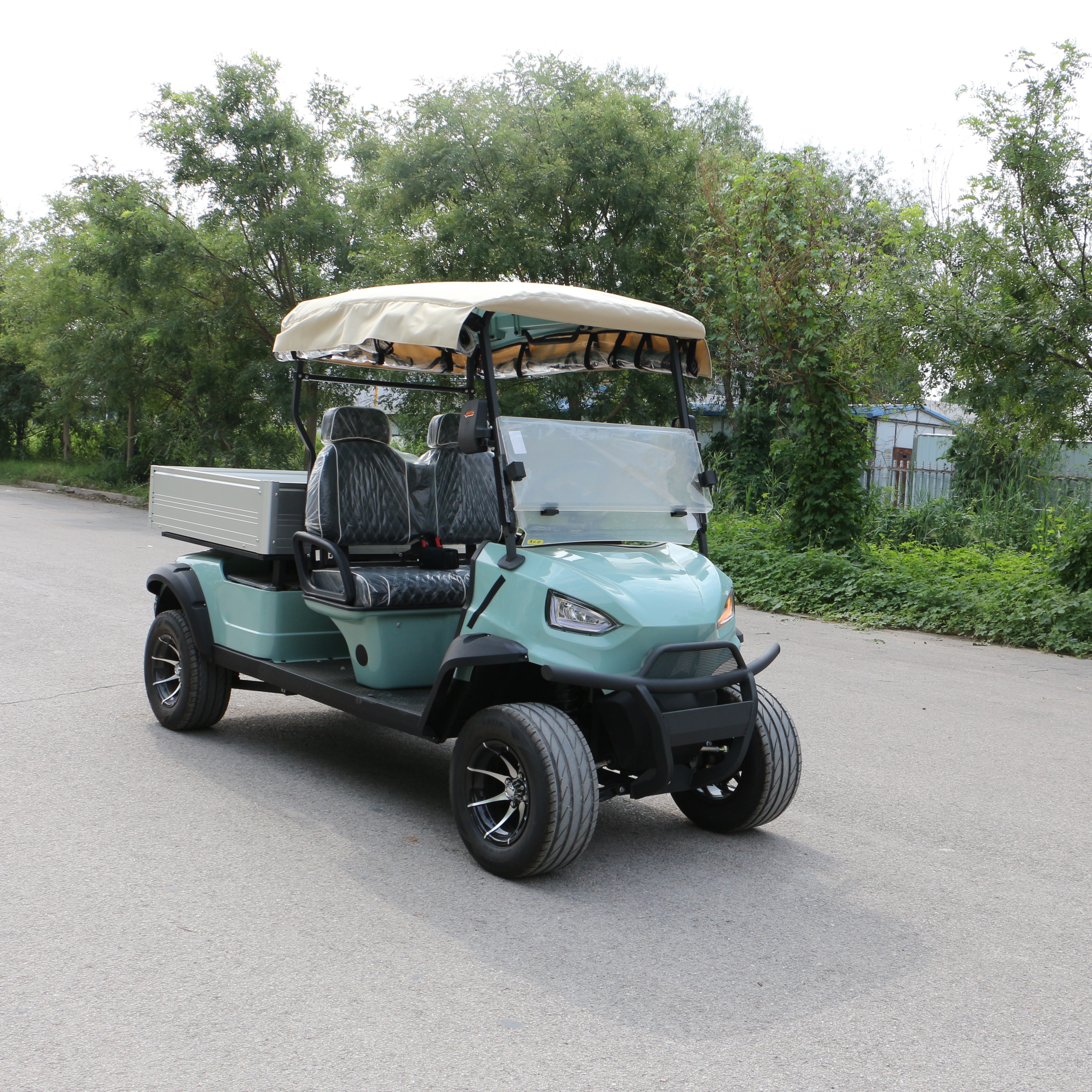 New Energy 72V Lithium Golf Cart Long Range 4 Seater Electric Vehicle With Smart Battery Management System
