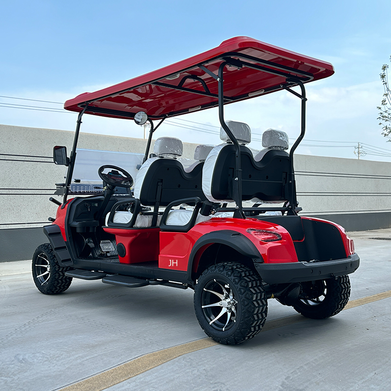 2026 4 Passenger Approved Golf Cart Cargo Low Prices 4 Seater Club Car Golf Cart Airport Electric Car