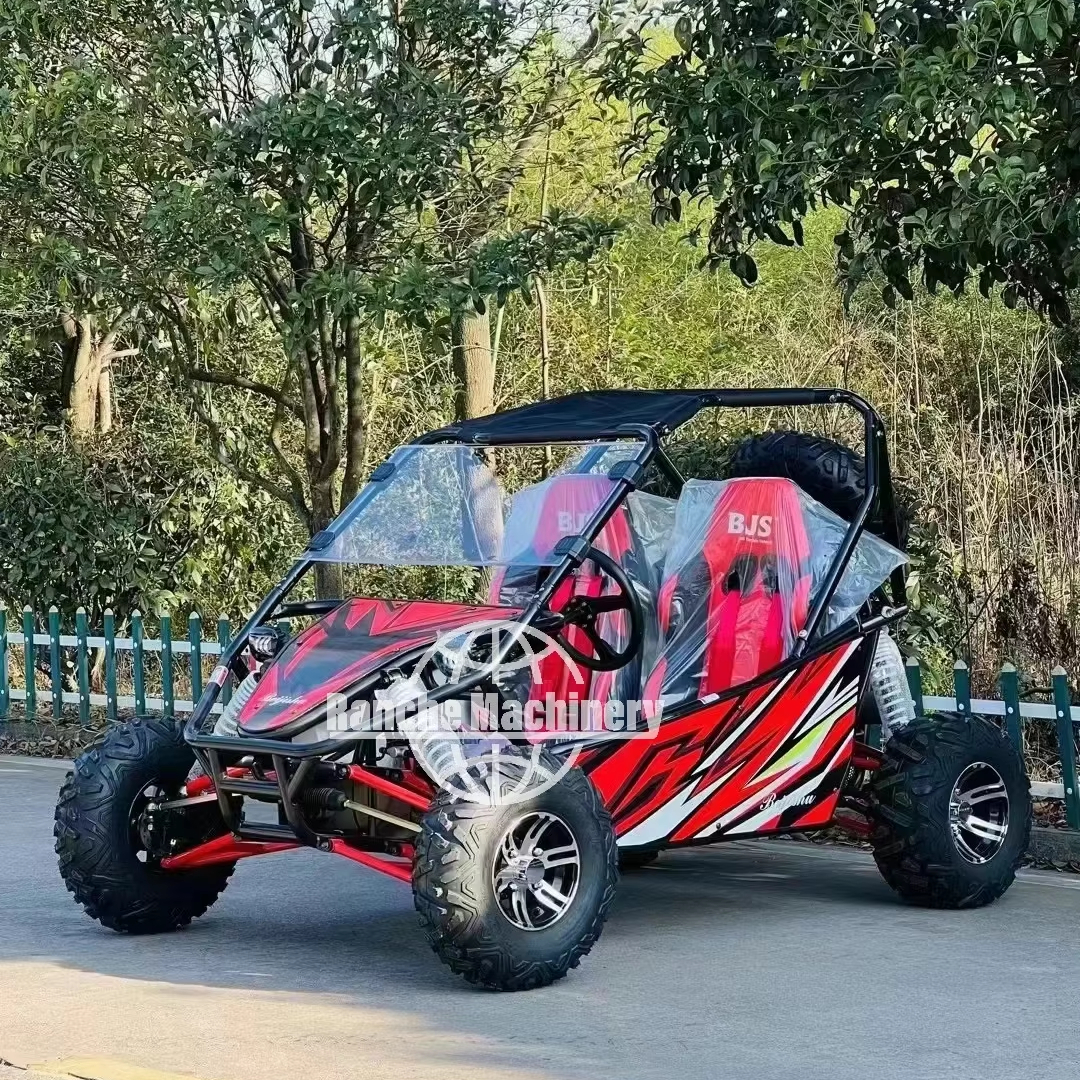 Electric Classic Sightseeing Four Wheeler 2/4 Seats 4WD 4x4 Buggy Go-Kart Golf Cart Jeep CE Certified 2-Year Warranty Adults