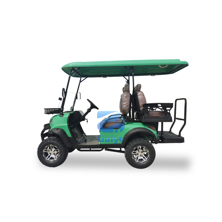 Customizable Chinese Electric Golf Cart Comfortable Seat Electric Golf Car for Campus Shuttle and for Scenic Spot Sightseeing