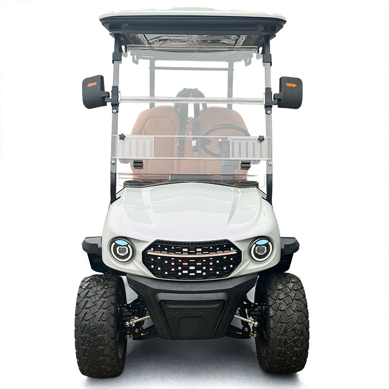 2026 Eco Smart 4 Seat Electric Golf Cart Premium Suspension Low Noise Zero Emission for Community Travel Resorts