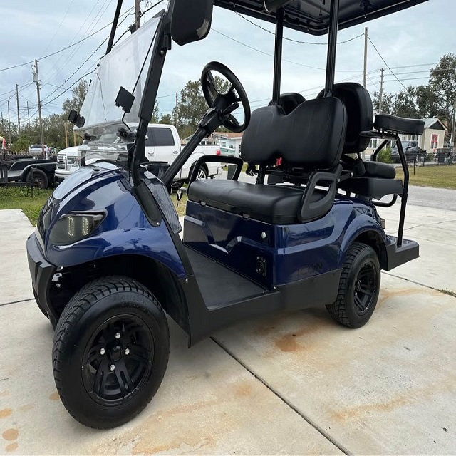 Premium Single Seat Golf Cart 48V Electric Powered Lightweight Design for Golf Course Resort Easy to Maneuver Maintain Golf Cart