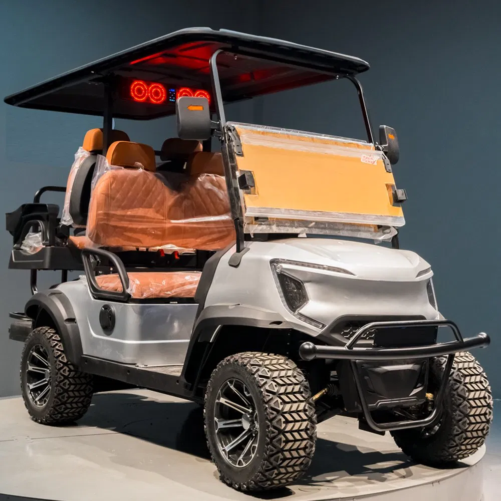 Tongcai &amp; Kepler High Quality 4 Seater CE Certified Custom Color Option Durable Frame Quiet Ride for Resort Hotel Community Fleet Electric Golf Cart