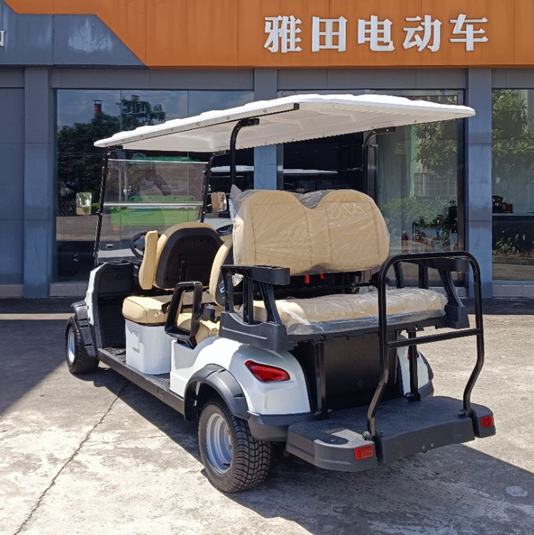 6 Seater Golf Cart Electric Model for Resort Shuttle and Campus Mobility