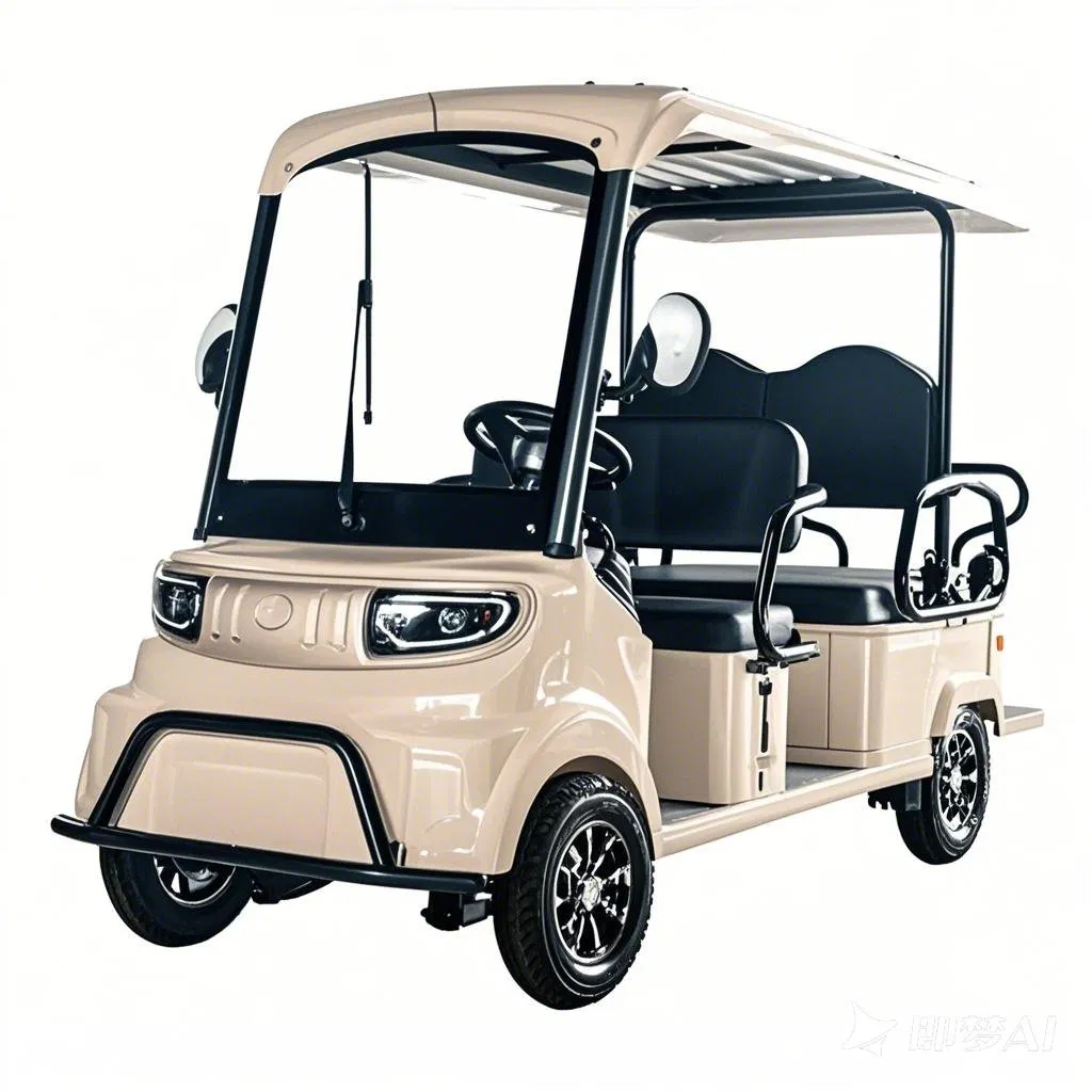 After-Sales Service Guarantee Eco-Friendly and Energy-Efficient Industrial Park Patrol Mobile Vending off Road Golf Cart Electric Golf Cart