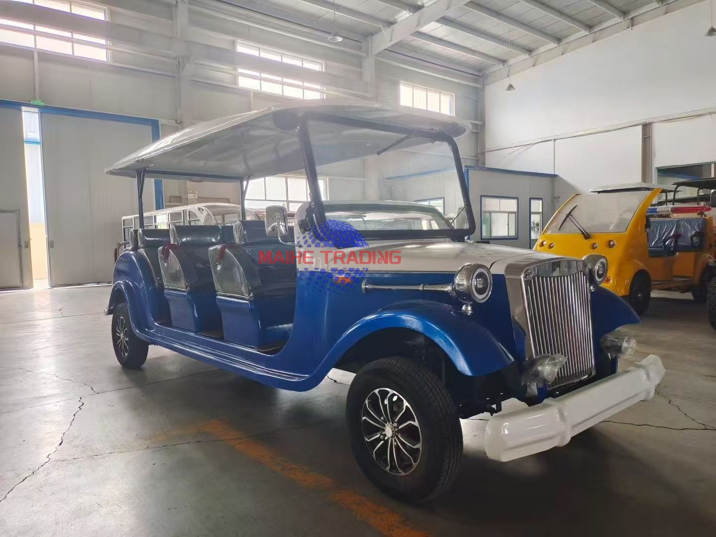 Customizable 2+2 4 Seater Electric Golf Cart Lithium Battery Utility Golf Car Factory Direct