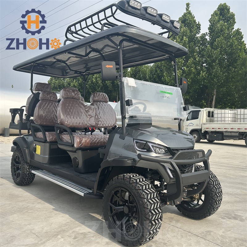 New Gas Golf Cart Gas Powered Buggy 6 Seater Club Car Gasoline Golf Cart for Resorts Hotel Golf