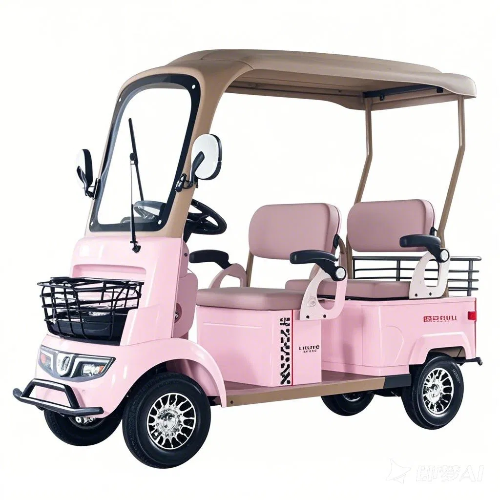 High Cost-Performance Ratio Eco-Friendly and Energy-Efficient Industrial Park Security Patrol Disability Assistance Mobility E Scooter Electric Golf Cart