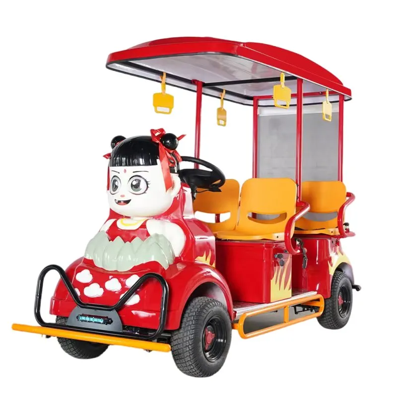 Electric Golf Cart Side View