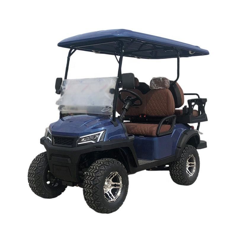 Low Speed Electric Patrol Golf Cart for Community Security Work Sightseeing Car