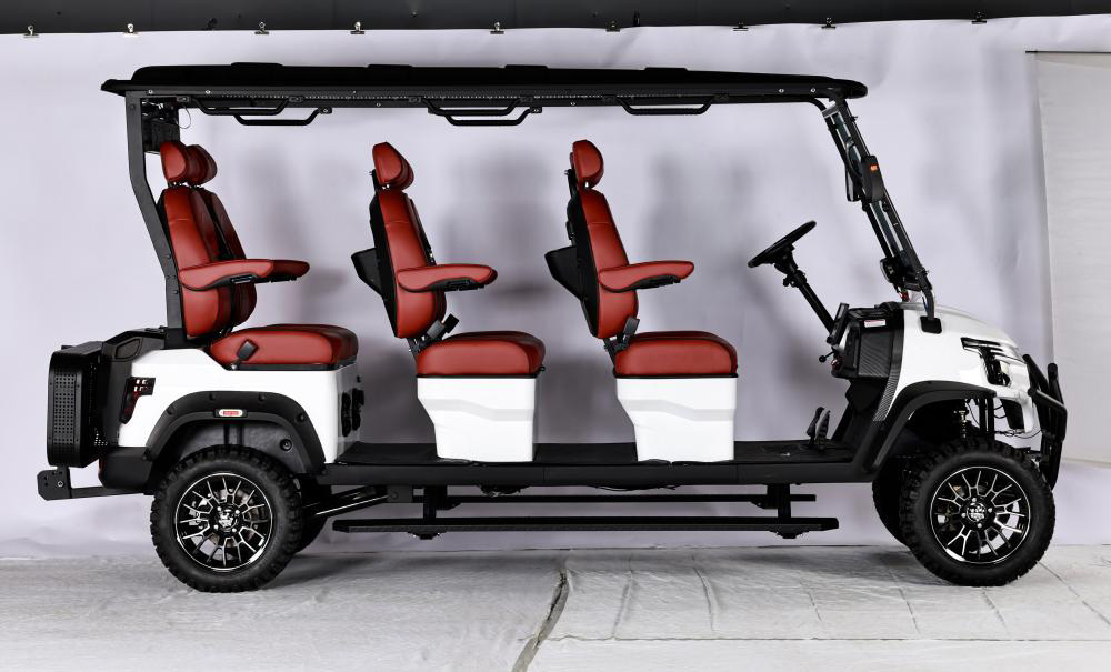 Electric Golf Cart Luxury 6 Seater VIP Hotel Resort Airport