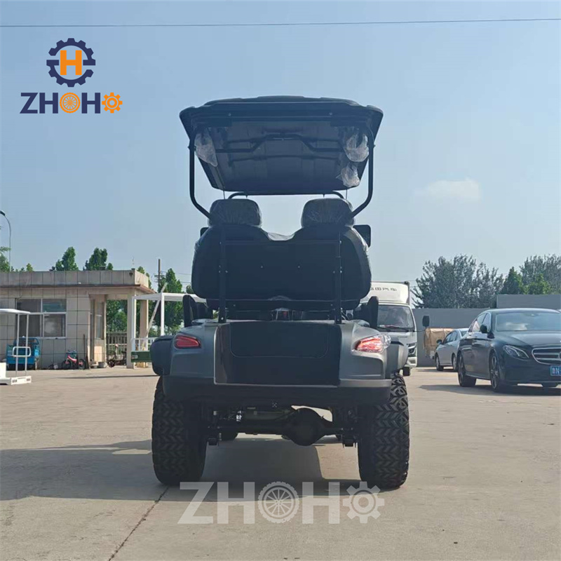 All-in-One Smart Golf Cart Intelligent Steering Touch Screen Media 4 Seater Design Golf