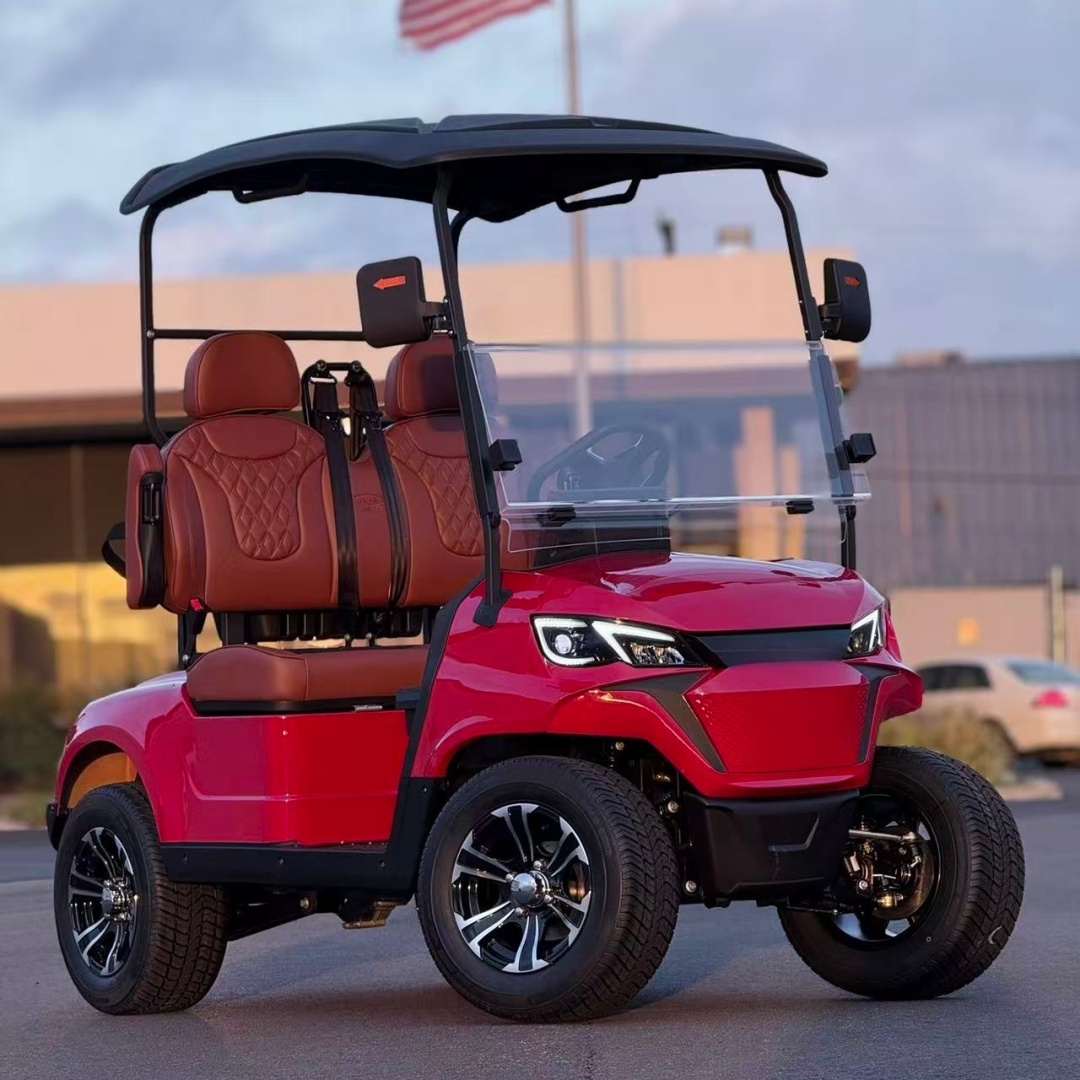 2 Seater Golf Cart LSV with Lithium Battery for Resort Campus and Community Use