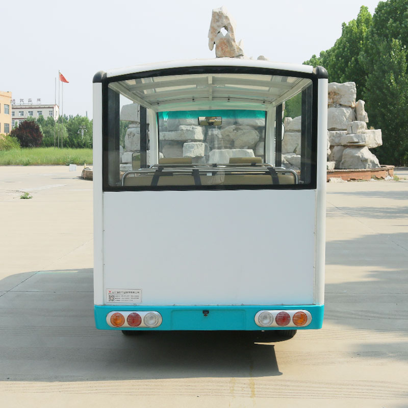Custom 14 Passenger Classic Sightseeing Car Luxury for Resort Hotel Tourism Wedding Golf Cart Vintage Shuttle Bus