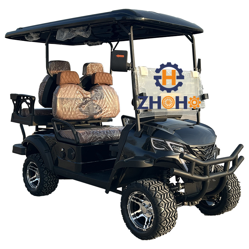 EPA-certified Gasoline-powered 4-passenger Golf Cart, 4-seat Club Car Golf Cart with Gasoline Engine