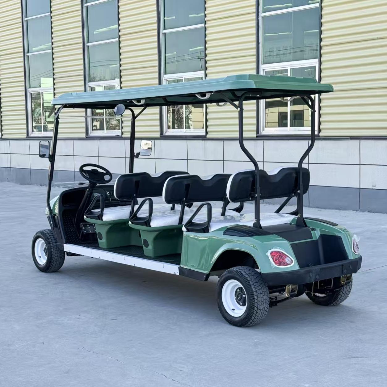 China 6 Seats 8 Seaters Electric Mini Golf Cart Club Car Airport Use