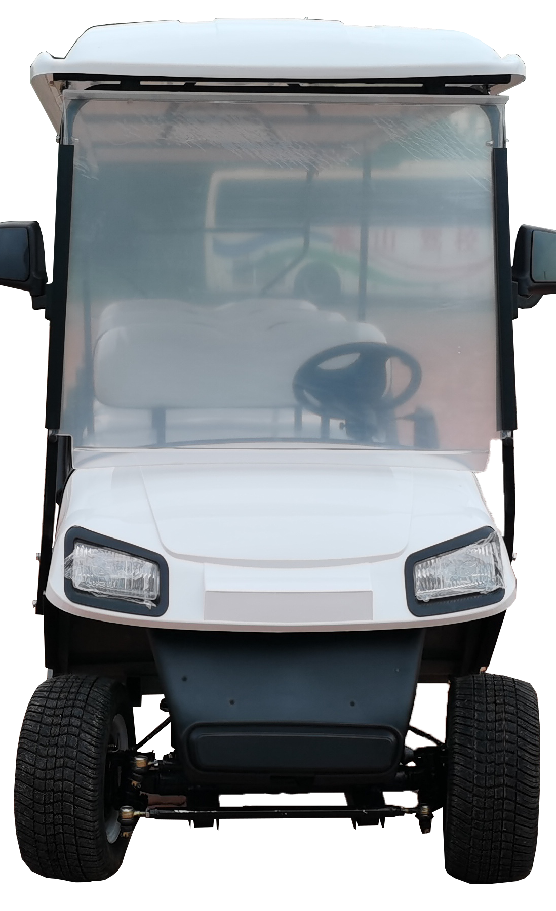 Electric White 60V 7 8 Multi-functional LED Lighting System Golf Cart 5kw Motor Used Car Dubai Price 15 Place Plane