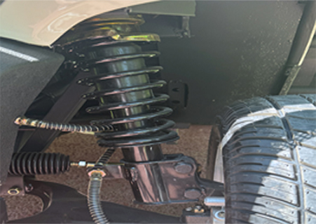 Damping suspension