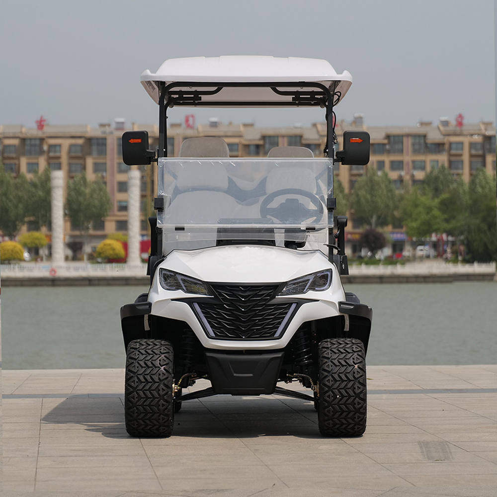 New Custom 4-Seater Electric Off-Road Golf Cart 48V 60V 72V Lithium/Lead-Acid Battery Made in China