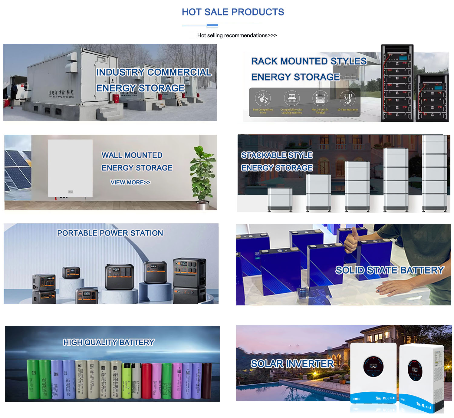 Product Categories