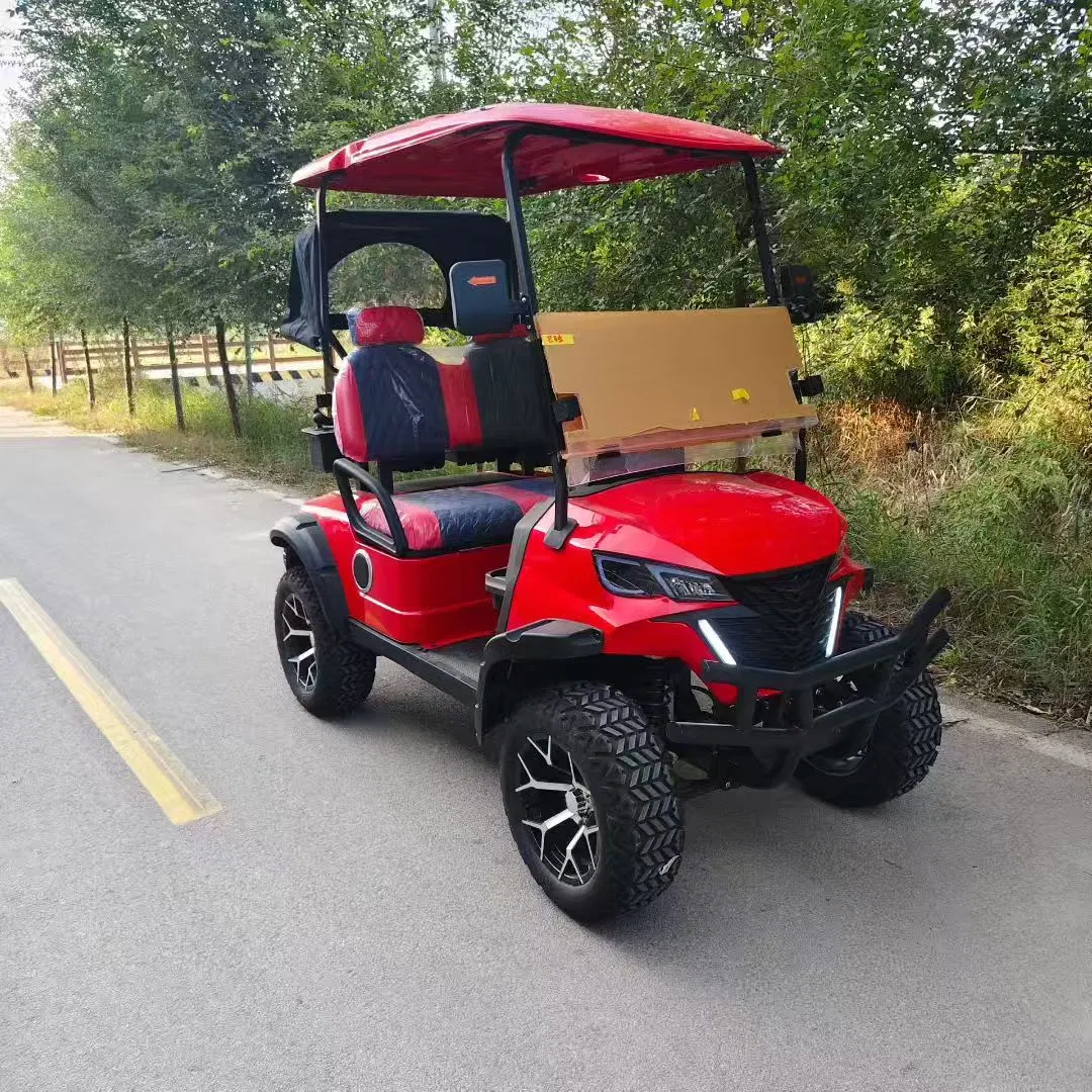 4-Seater Electric Golf Cart Factory Price, 1-Year Warranty, Global Shipping for Community