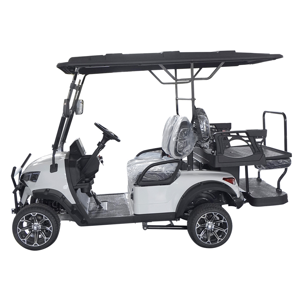 Club 4 Seater Chinese Electric Golf Cart Car for Sale 72V Lithium Custom Comfortable 4 Seats Electric Golf Carts