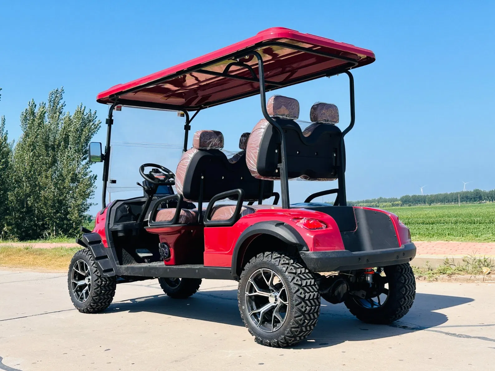 Winner All Terrain Lifted Street Legal Golf Cart with Lithium Battery
