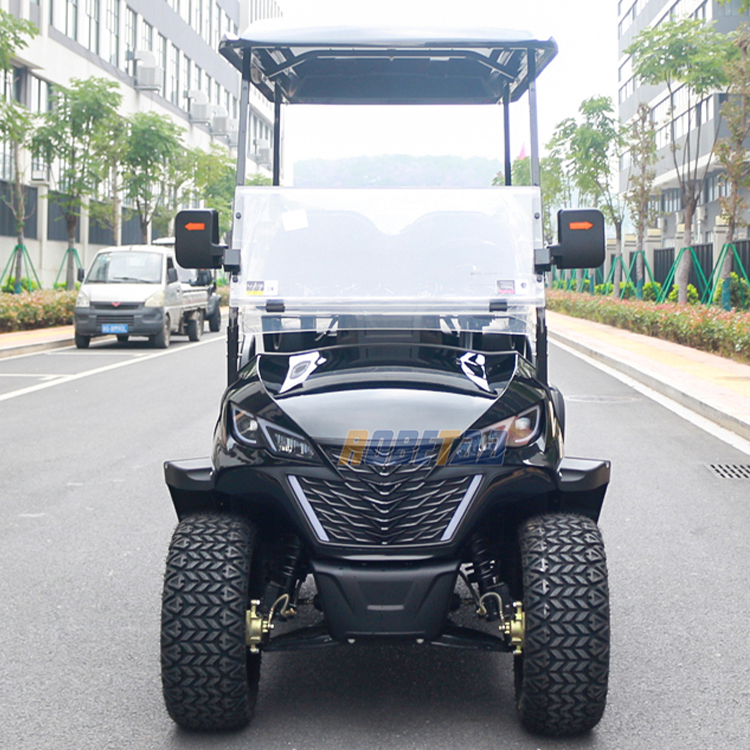 Robetaa Cheap Gas Powered Golf Carts Electric Hunting Buggy Golf Cart 48v
