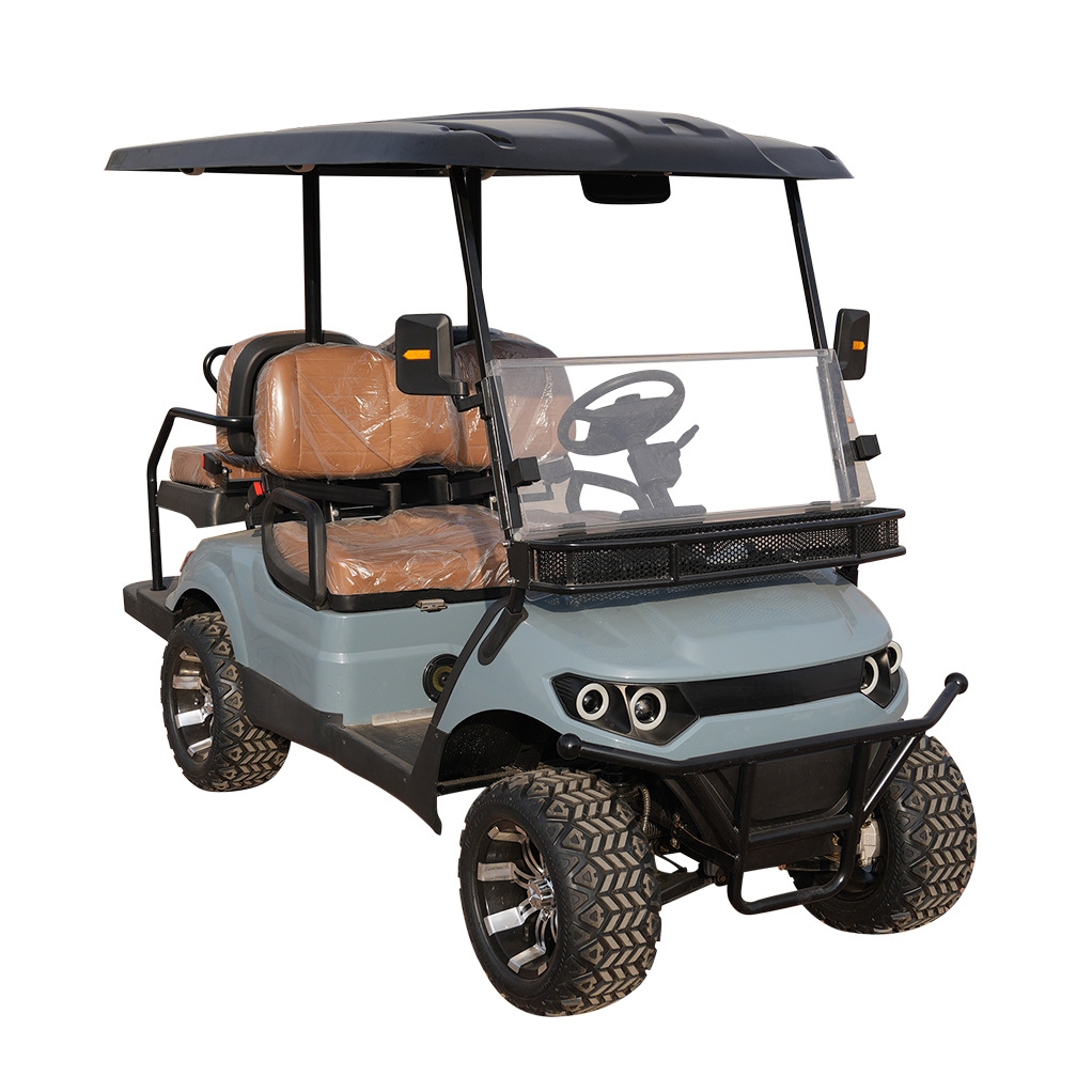 Golf Cart Source Factory Scenic Park Campus Airport Patrol Tour Off-road Electric Golf Sightseeing Car 2 Seats