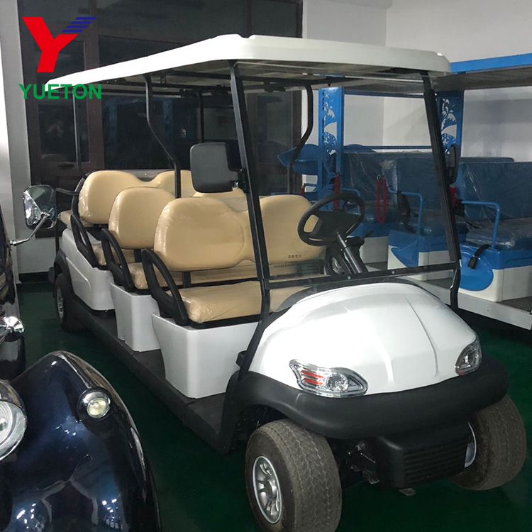 Factory Direct Price Battery 8 Seats Luxury Electric Sightseeing Car Golf Cart Club Car